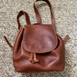 Portland Leather Goods bucket backpack